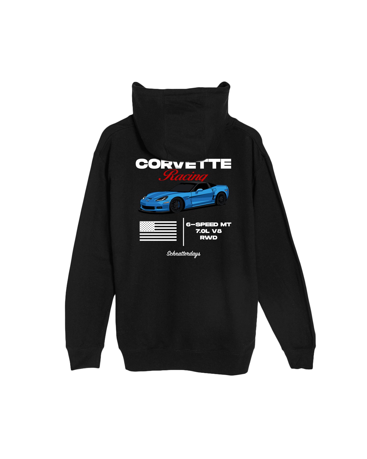 Corvette Racing Hoodie - Black