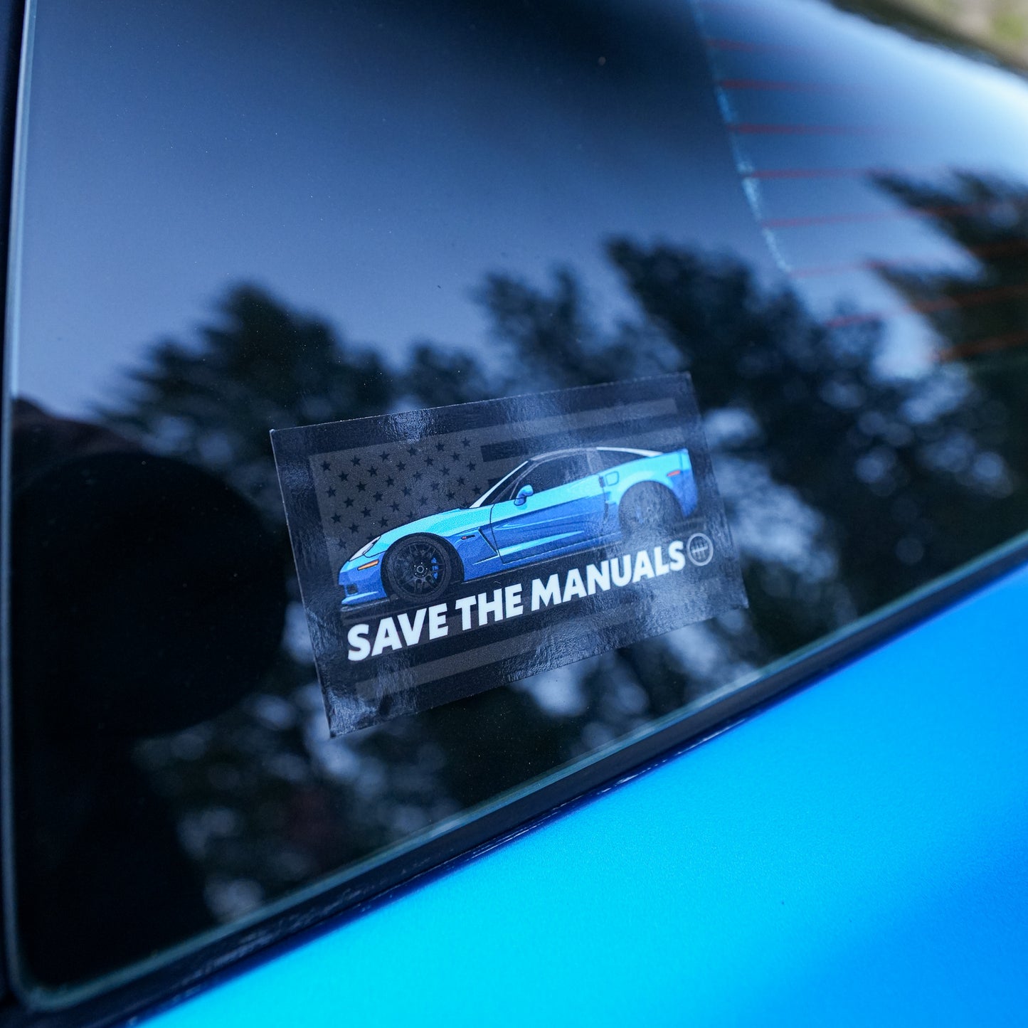 Save The Manuals Sticker