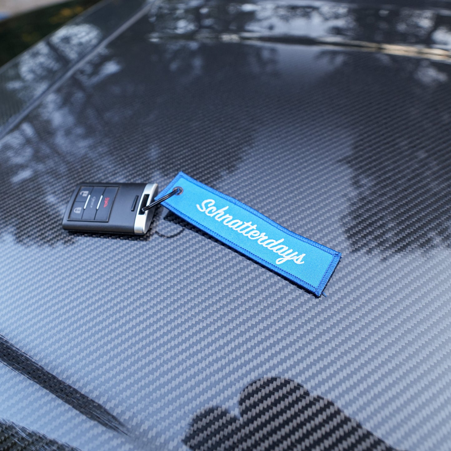 Corvette Silhouette Jet Tag
