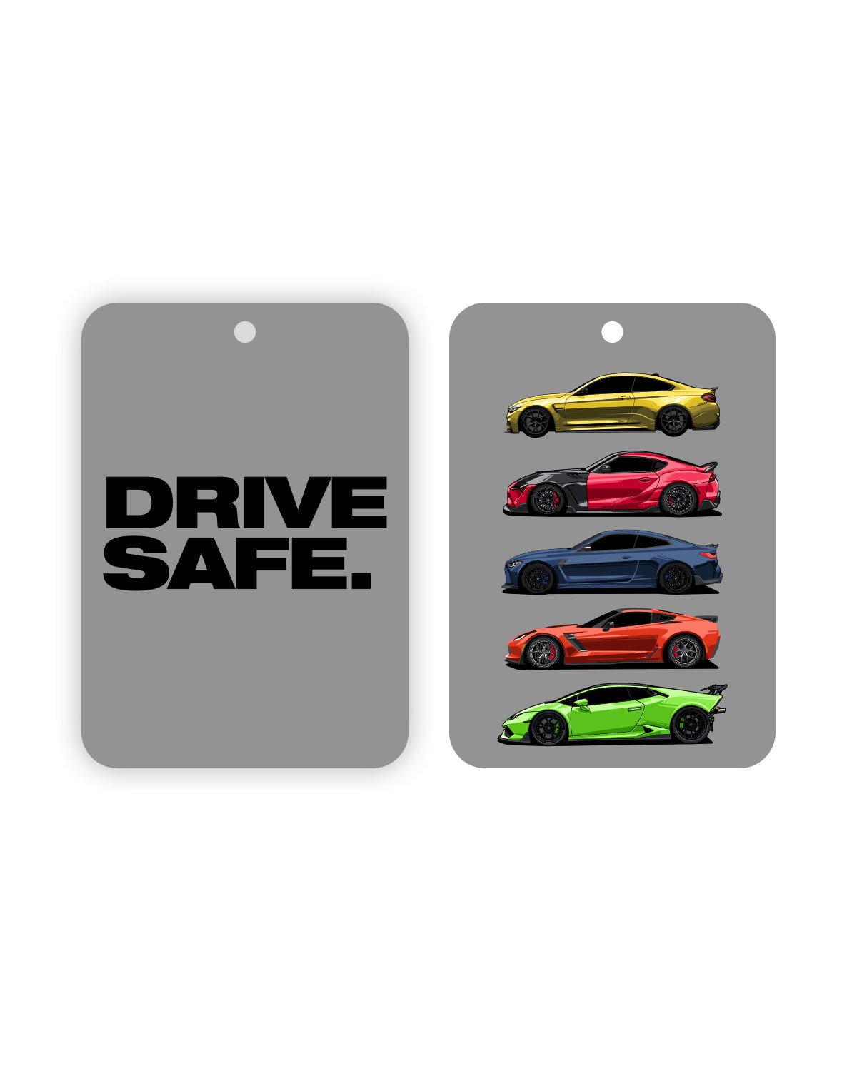 Drive Safe V2 Air Freshener - Black Ice