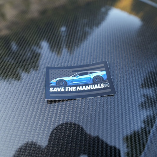 Save The Manuals Sticker