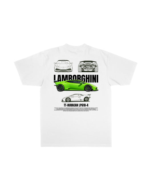 Schematic Huracan T-Shirt