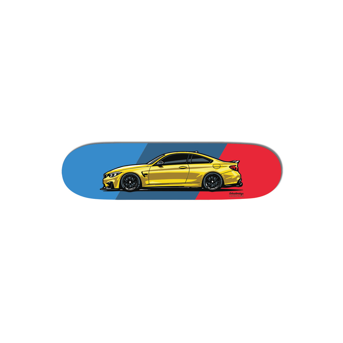 *SIGNED* M4 SKATE DECK