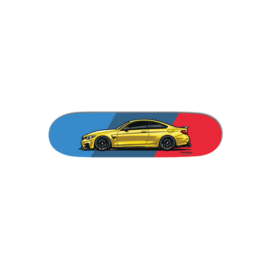 *SIGNED* M4 SKATE DECK