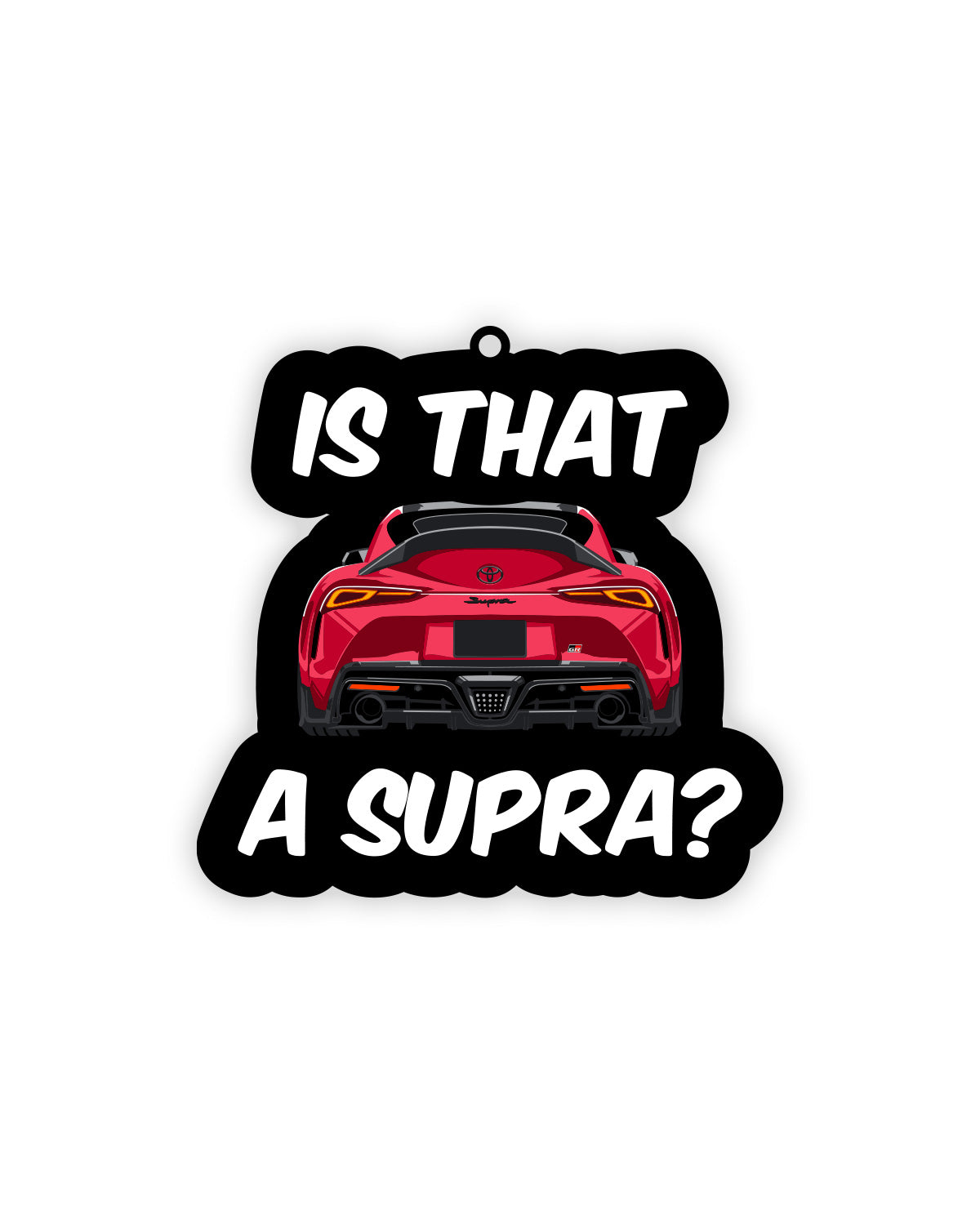 Is That a Supra Air Freshener - Black Ice